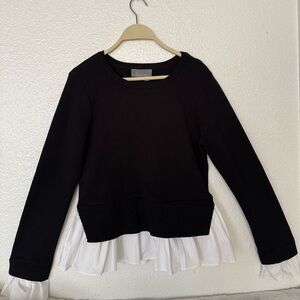 Anthropologie Black Sweater size M